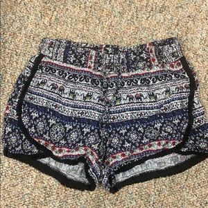 Aztec design shorts